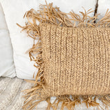Lumbar Raffia Cushion