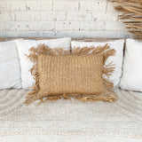 Lumbar Raffia Cushion