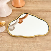 Brass Cloud Mirror