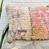 Pink Heart Vintage Berber Pillow