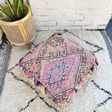 Purple Moroccan Floor Cushion