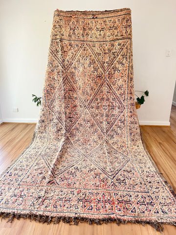 CLEARANCE - EMIRA - Vintage Moroccan Berber Rug