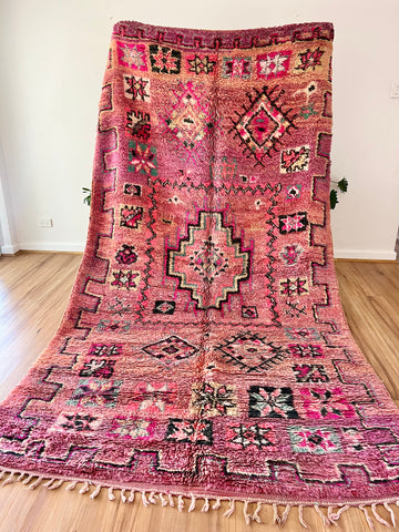 LIDIA - Vintage Moroccan Berber Rug