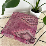 Faded Purple and lilac Moroccan Floor Cushion