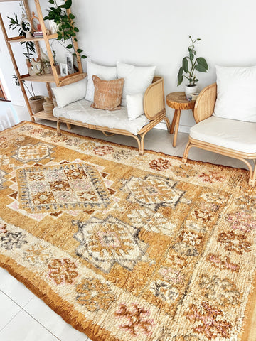 ZEFA - Vintage Moroccan Berber Rug