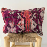 Purple and Lilac Vintage Berber Pillow