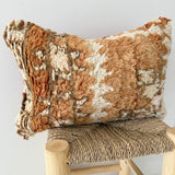 Rust and Cream Vintage Berber Pillow