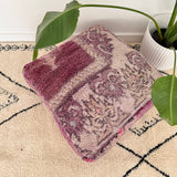 Purple and Pink Moroccan Floor Cushion
