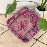 Purple and Lilac Moroccan Floor Cushion