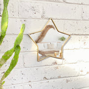 Brass Star Mirror