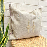 Stone Cactus Silk Cushion