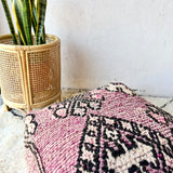 Faded Lilac and Lavender Moroccan Floor Cushion